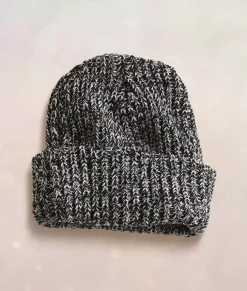 Best Nayked Apparel Chunky Marled Yarn And Solid Color Soft Knit Hat