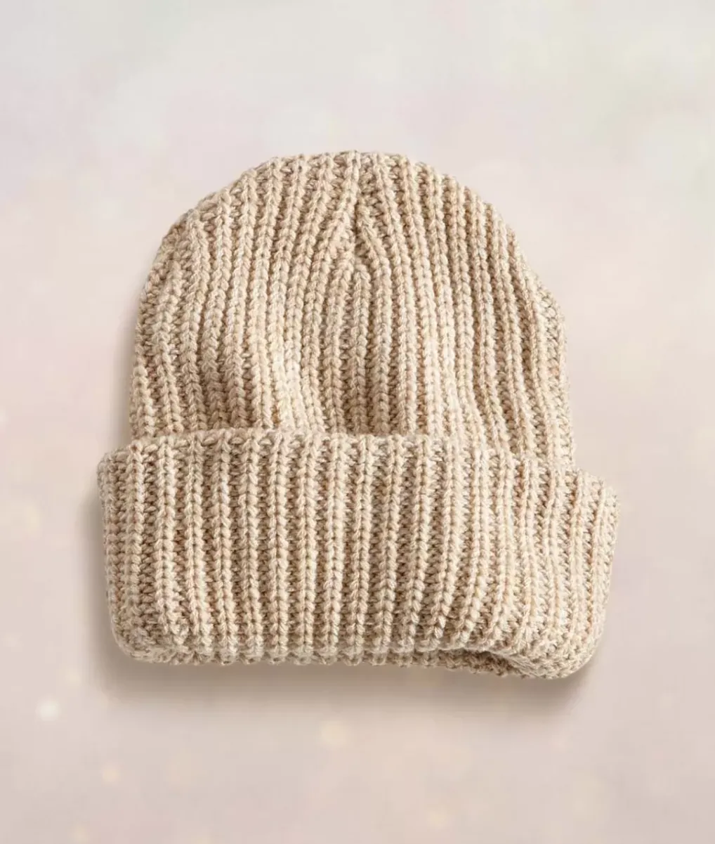 Best Nayked Apparel Chunky Marled Yarn And Solid Color Soft Knit Hat