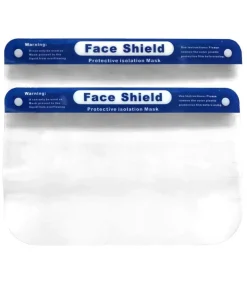 Best Nayked Apparel Comfort Face Shield With Elastic, 2-Pack/Discontinued