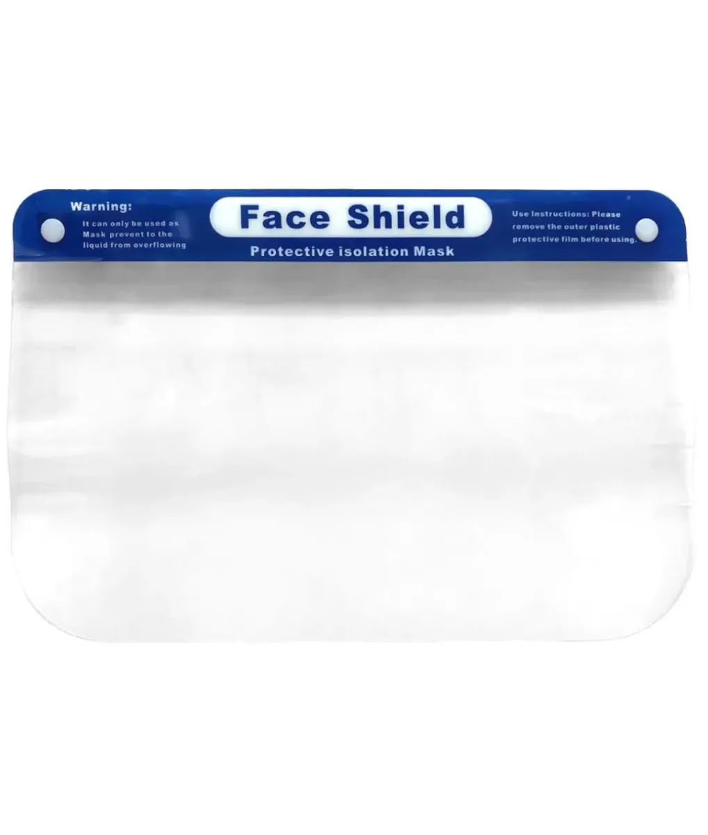Sale Nayked Apparel Comfort Face Shield With Elastic, Single/Discontinued