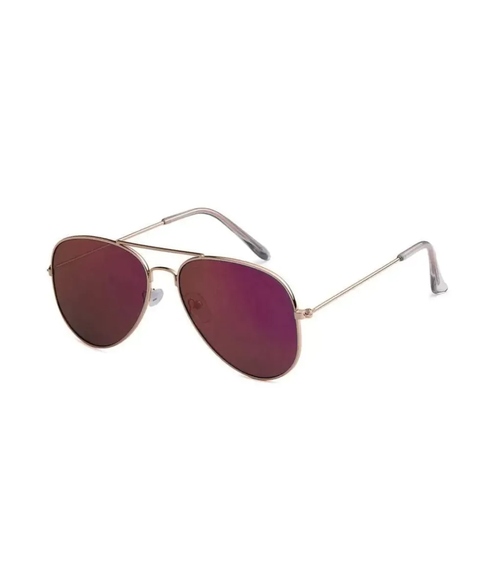 Clearance Nayked Apparel Jordan Aviator Sunglasses With Sunglass Case And Microfiber Cloth