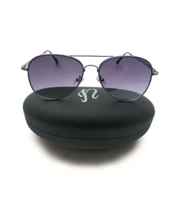 Clearance Nayked Apparel Jordan Polarized Aviator Sunglasses With Sunglass Case And Microfiber Cloth