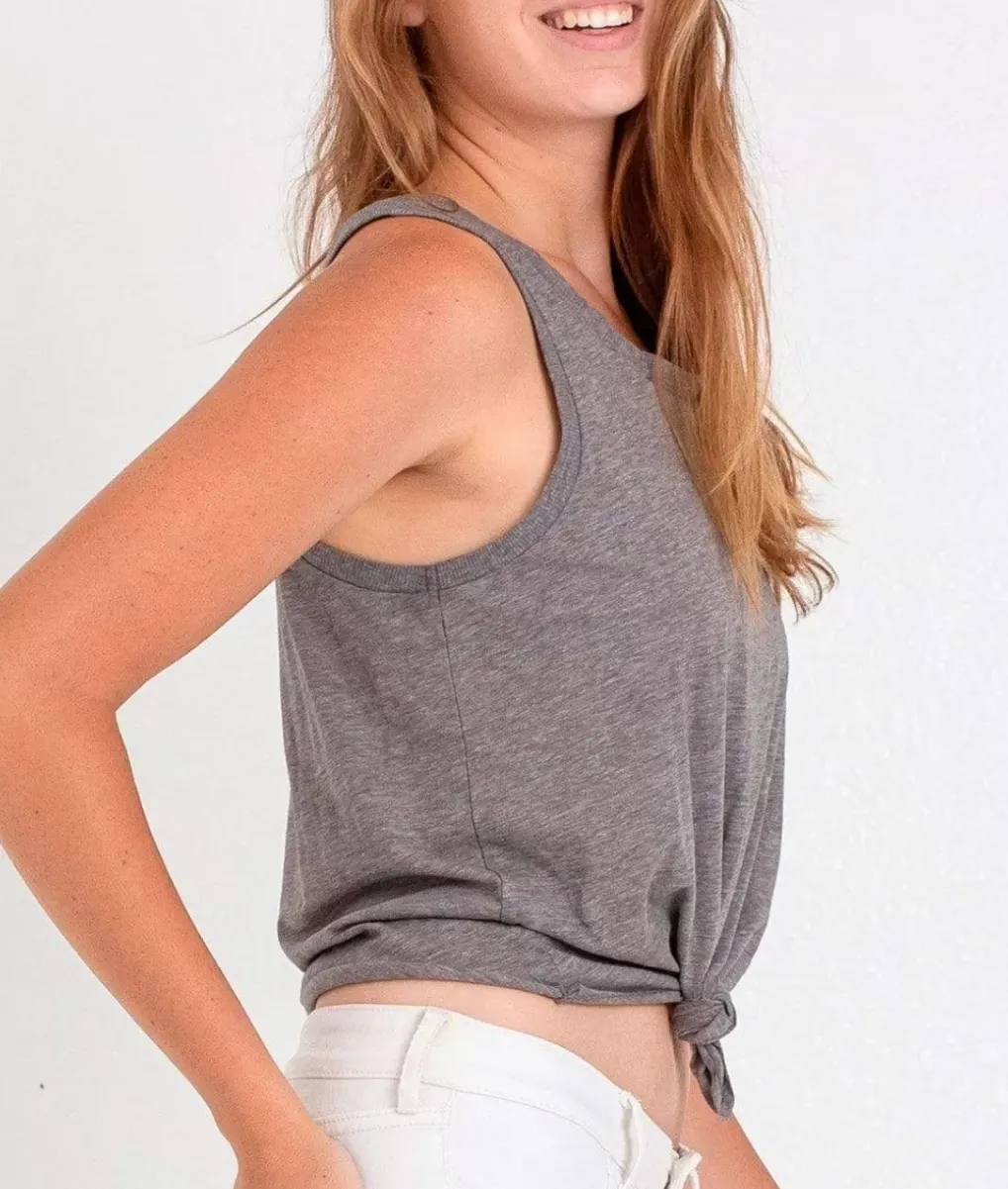 Sale Nayked Apparel Ladies Ridiculously Soft Lightweight Knotted Tank