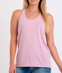 Sale Nayked Apparel Ladies Ridiculously Soft Knotted Racerback Tank