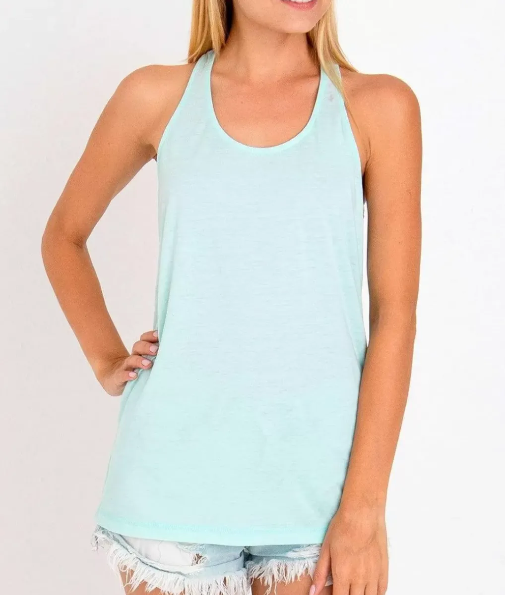 Outlet Nayked Apparel Ladies Ridiculously Soft Knotted Racerback Tank