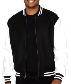 Online Nayked Apparel Legendary Wool Bomber Jacket
