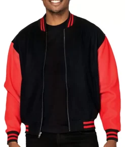 Online Nayked Apparel Legendary Wool Bomber Jacket