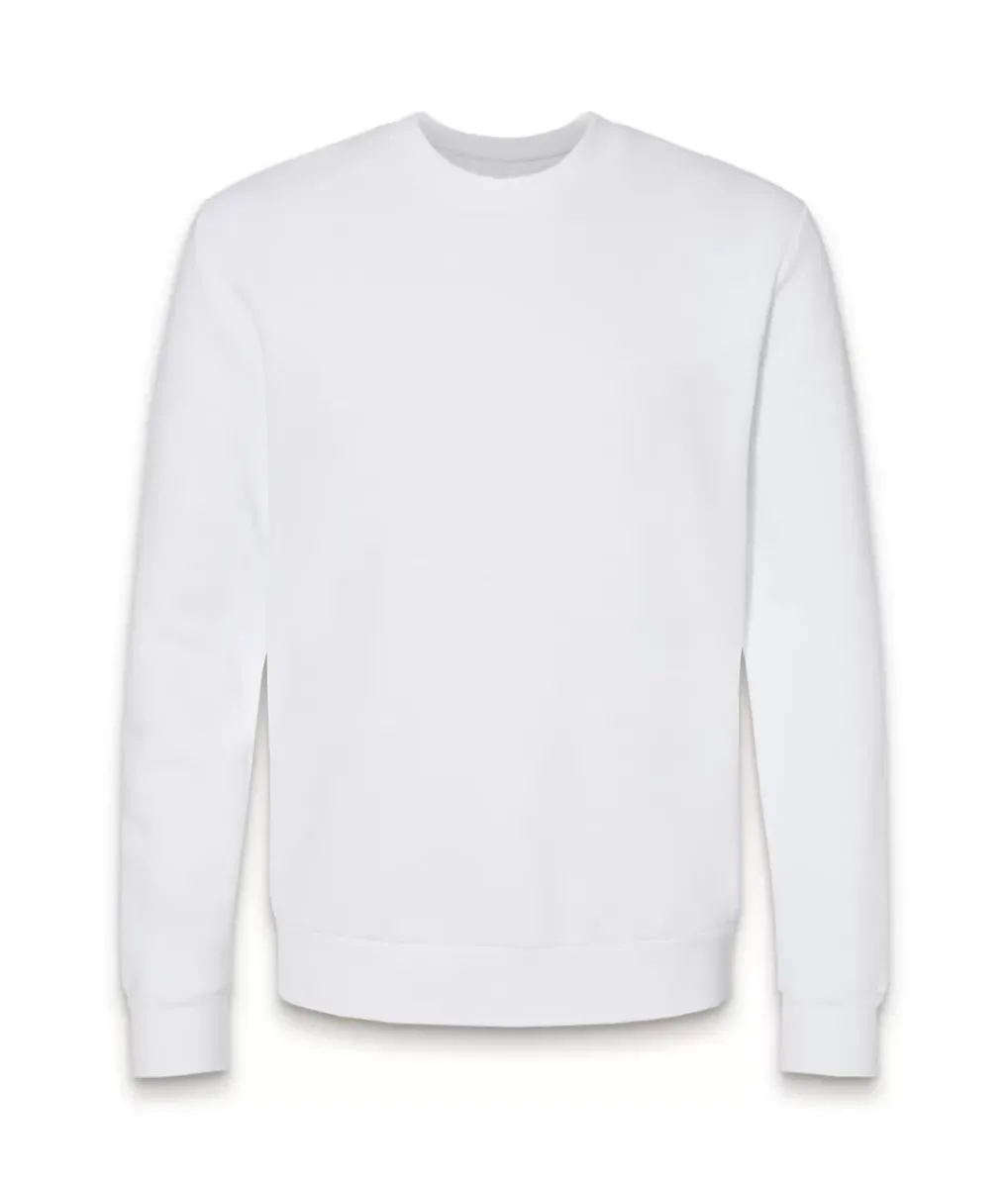 Clearance Nayked Apparel Men Soft Eco Friendly Crew Neck Pullover