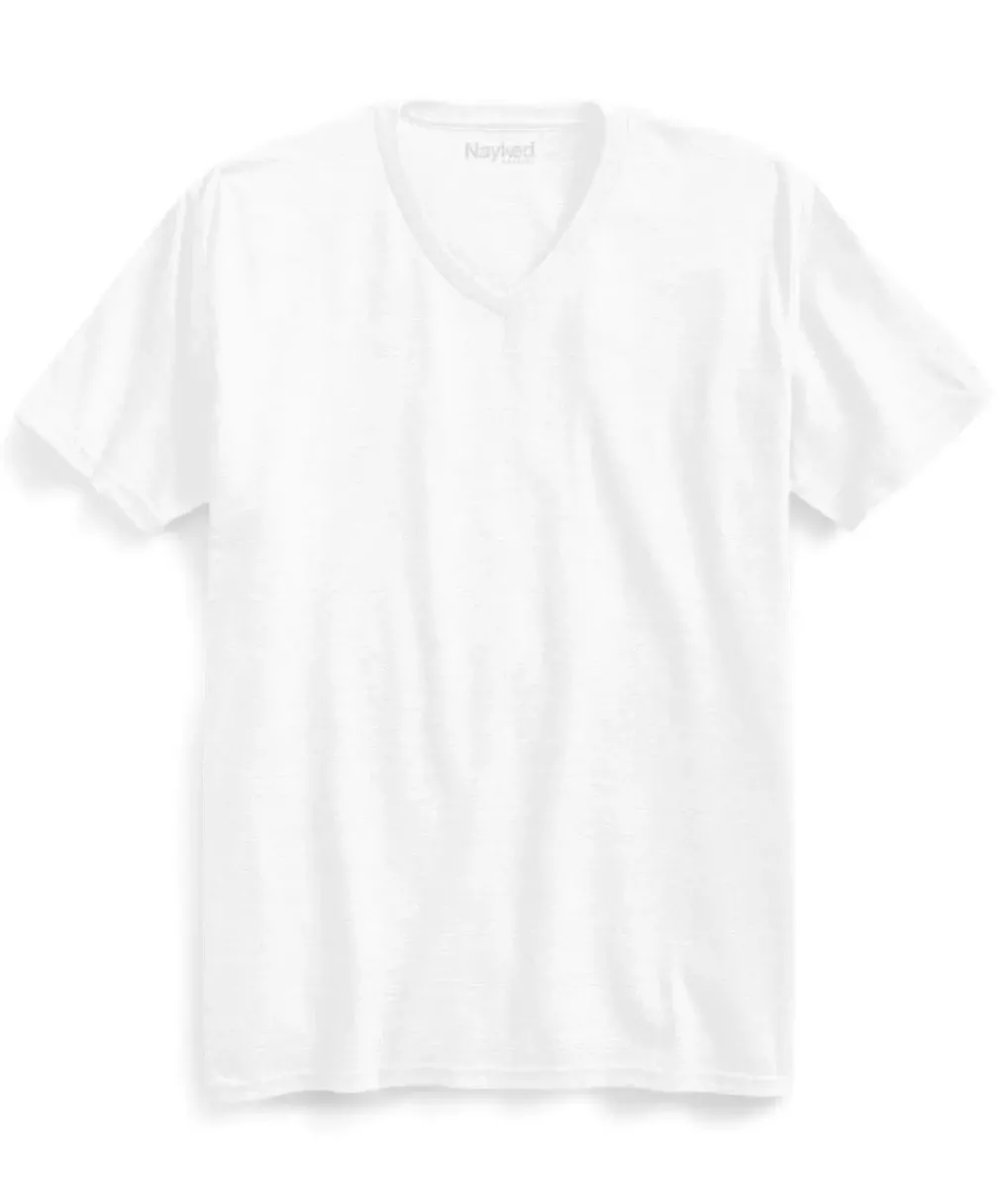 Fashion Nayked Apparel Men'S Big Ridiculously Soft Recycled Lightweight V-Neck T-Shirt