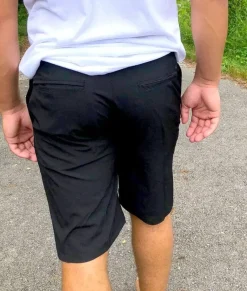 New Nayked Apparel Men'S Black Hybrid Stretch Short