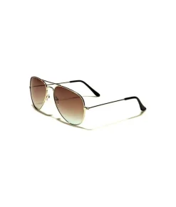 Online Nayked Apparel Men'S Gold Aviator Sunglasses, Lifetime Guarantee