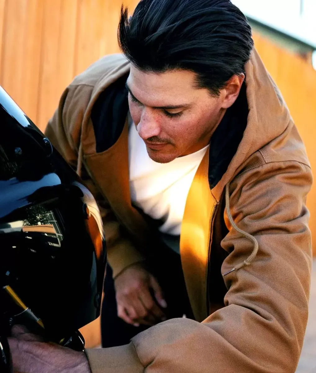 Hot Nayked Apparel Men'S Insulated Canvas Work Jacket