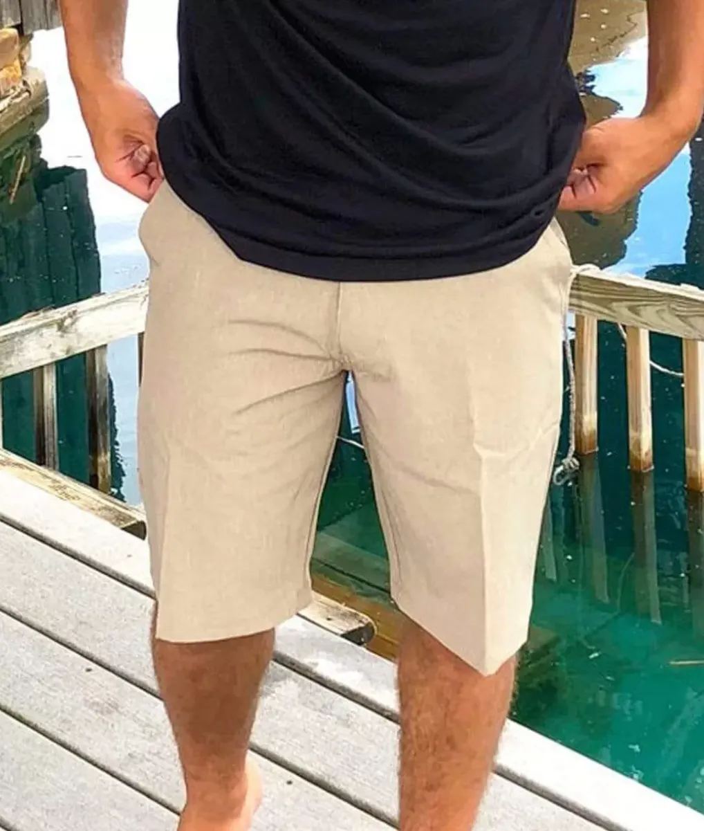 Outlet Nayked Apparel Men'S Khaki Hybrid Stretch Short