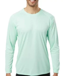 Outlet Nayked Apparel Men'S Long Islander Performance Upf Long Sleeve T-Shirt