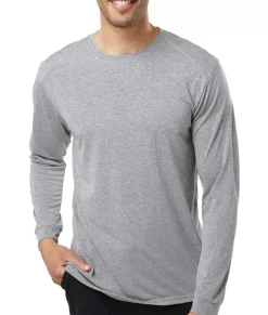 Discount Nayked Apparel Men'S Long Islander Performance Upf Long Sleeve T-Shirt