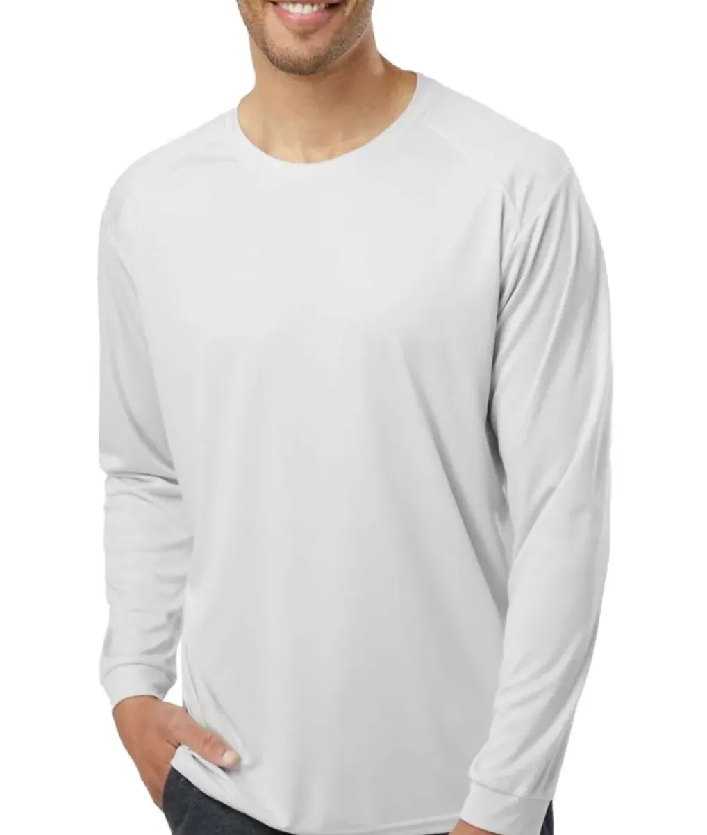 Online Nayked Apparel Men'S Long Islander Performance Upf Long Sleeve T-Shirt
