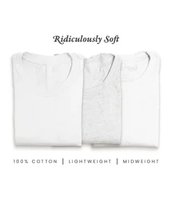 Online Nayked Apparel Men'S 3Pk Tri-Nayked Short Sleeve Crew Neck T-Shirts