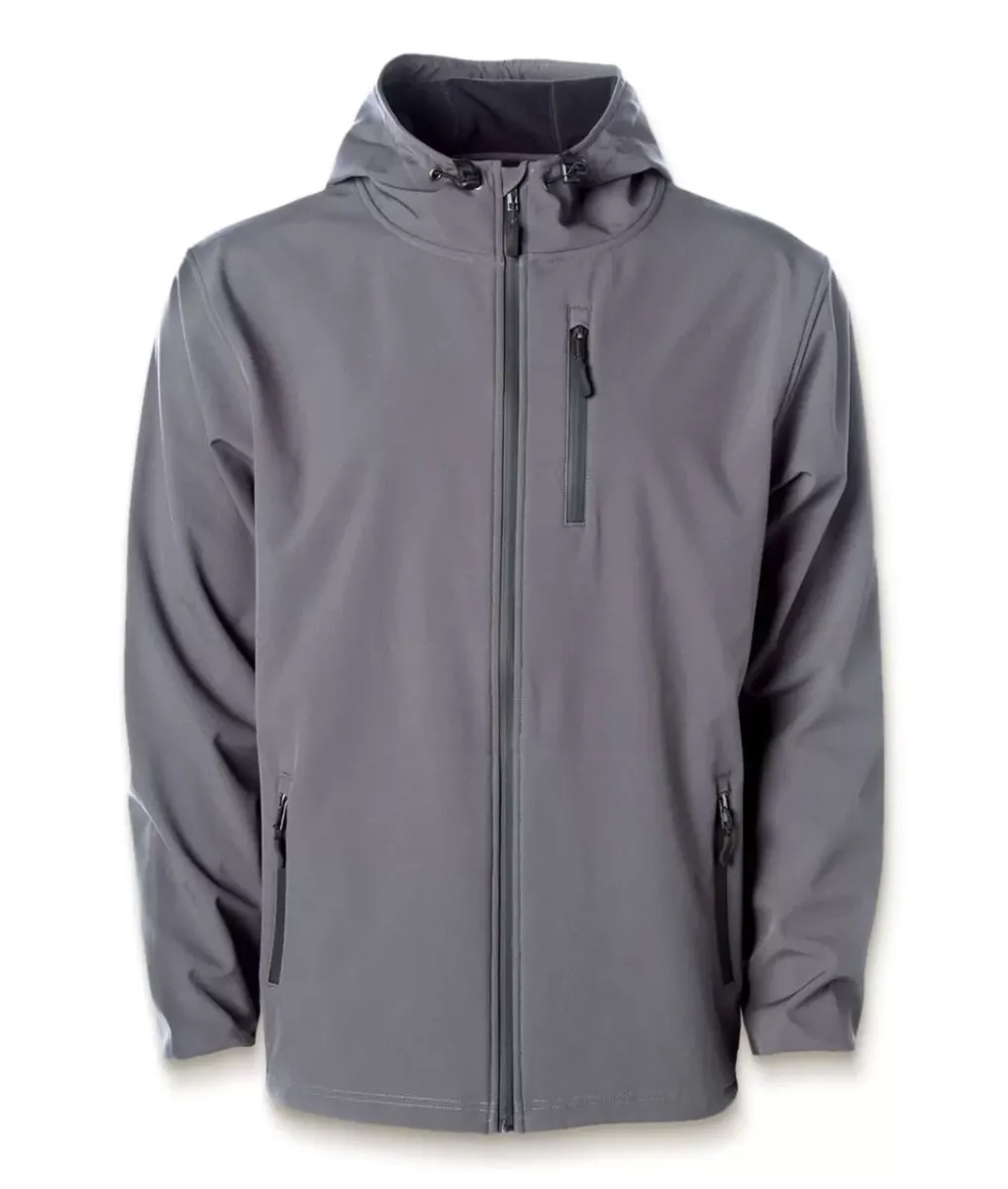 Best Nayked Apparel Men'S Poly-Tech Soft Shell Jacket