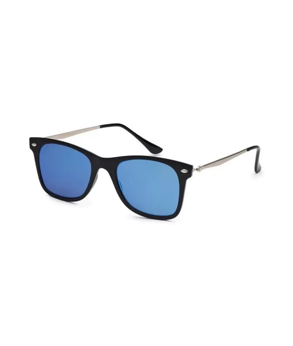 Online Nayked Apparel Men'S Rectangular-Frame Sunglasses, Lifetime Guarantee
