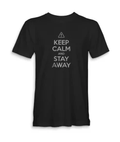 Best Nayked Apparel Men'S Ridiculously Soft 100% Cotton Graphic Tee | Keep Calm And Stay Away