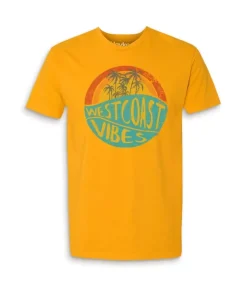 Online Nayked Apparel Men'S Ridiculously Soft 100% Cotton Graphic Tee | West Coast Vibes