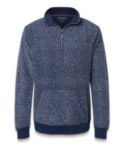 Online Nayked Apparel Men'S Ridiculously Soft Aspen Brushed Fleece 1/4 Zip