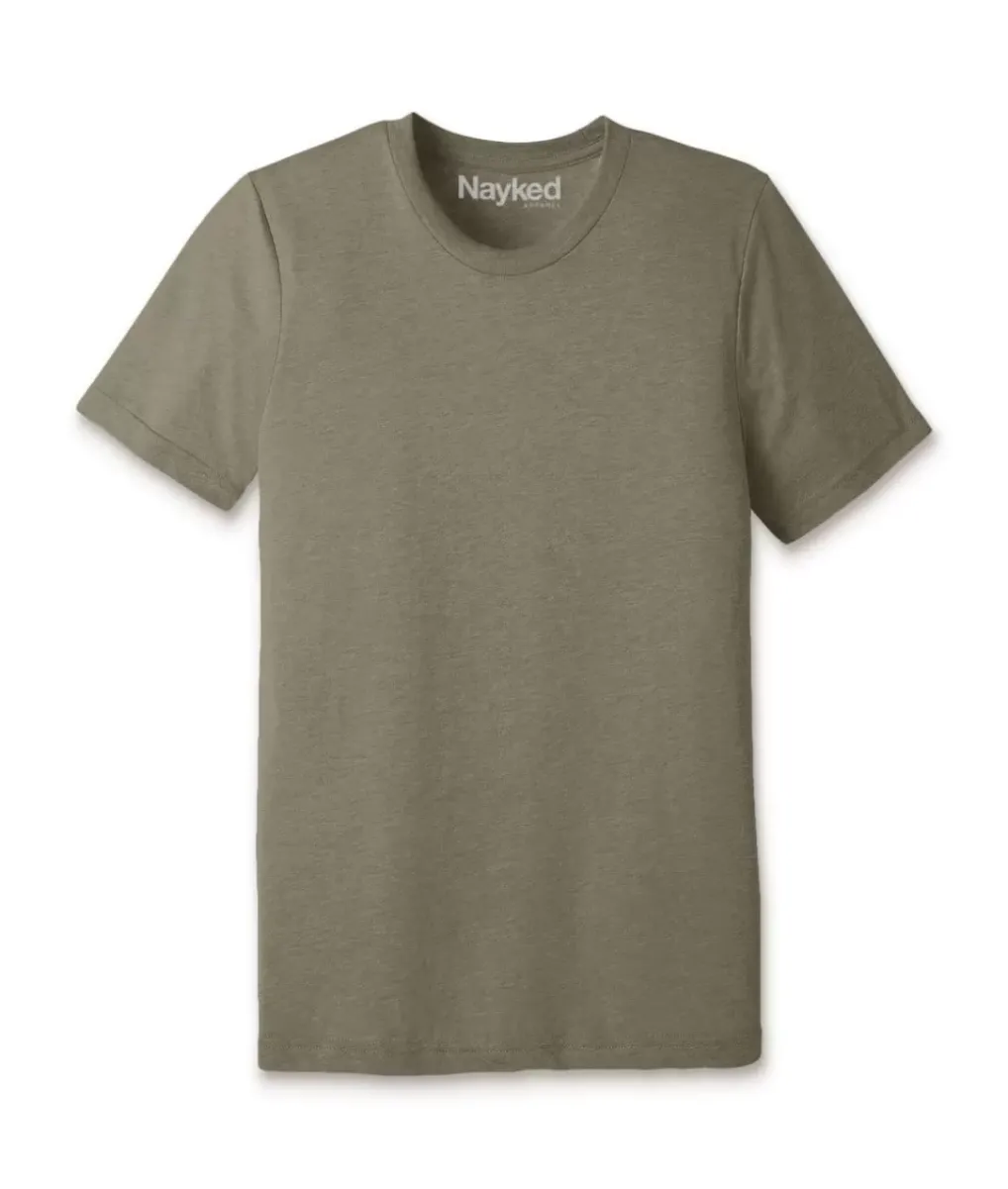 Clearance Nayked Apparel Men'S Ridiculously Soft Big Lightweight Crew Neck T-Shirt