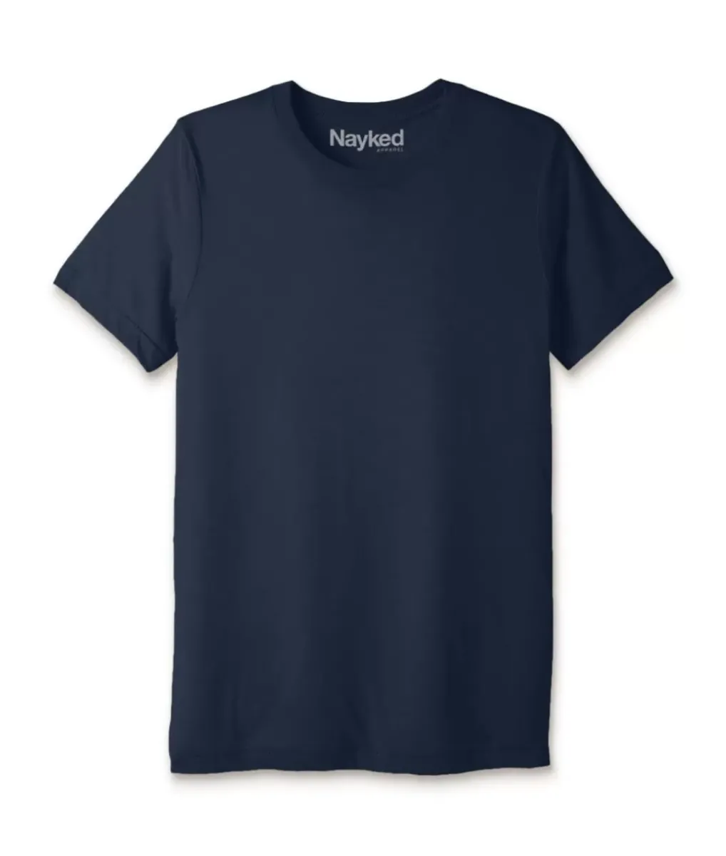 Clearance Nayked Apparel Men'S Ridiculously Soft Big Lightweight Crew Neck T-Shirt