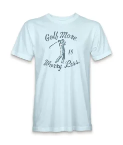 Discount Nayked Apparel Men'S Ridiculously Soft Big Graphic T-Shirt | Golf More, Worry Less