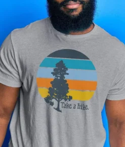 Online Nayked Apparel Men'S Ridiculously Soft Big Graphic T-Shirt | Take A Hike