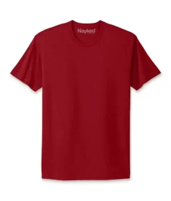 Hot Nayked Apparel Men'S Ridiculously Soft Big 100% Cotton Short Sleeve Crew Neck T-Shirt