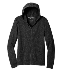 New Nayked Apparel Men'S Ridiculously Soft Big Lightweight Full-Zip Hoodie