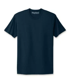 Online Nayked Apparel Men'S Ridiculously Soft Big 100% Cotton Short Sleeve Crew Neck T-Shirt