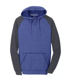 Online Nayked Apparel Men'S Ridiculously Soft Big Fleece Raglan Hoodie