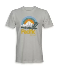 Online Nayked Apparel Men'S Ridiculously Soft Big Graphic T-Shirt | Pacific Northwest
