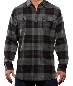Online Nayked Apparel Men'S Ridiculously Soft Button Down Plaid Flannel Shirt