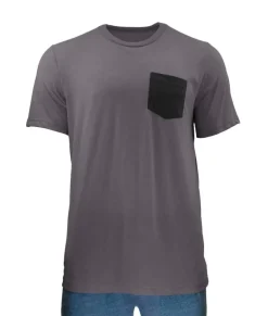 Online Nayked Apparel Men'S Ridiculously Soft Contrast Pocket Short Sleeve Crew Neck T-Shirt