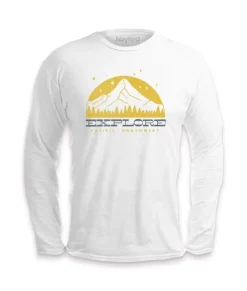 Fashion Nayked Apparel Men'S Ridiculously Soft Cotton Long Sleeve Graphic Tee | Explore