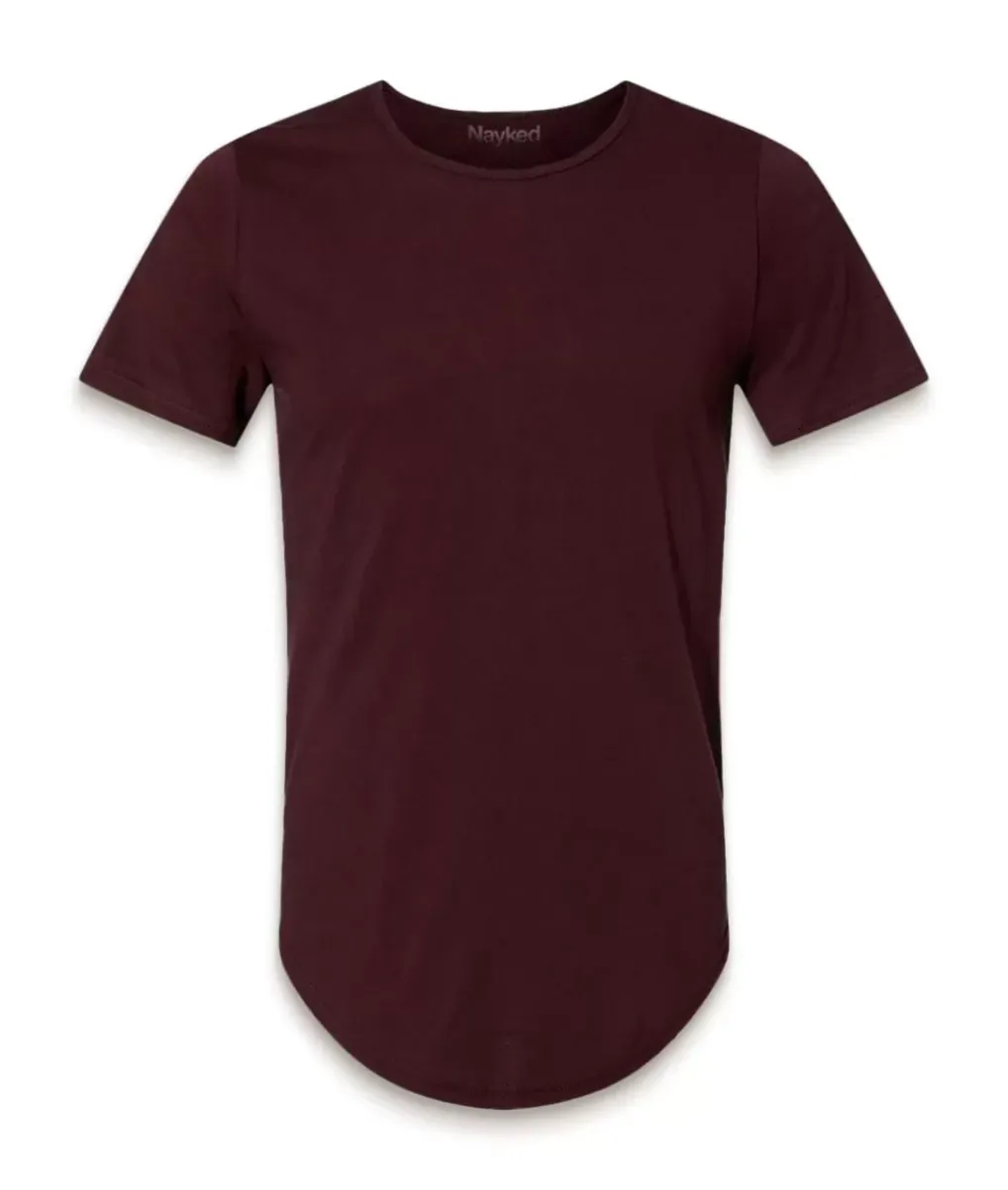 Clearance Nayked Apparel Men'S Ridiculously Soft Curved Hem Urban T-Shirt