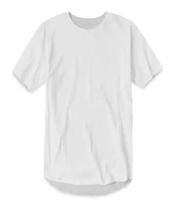 Sale Nayked Apparel Men'S Ridiculously Soft Curved Hem Longline T-Shirt