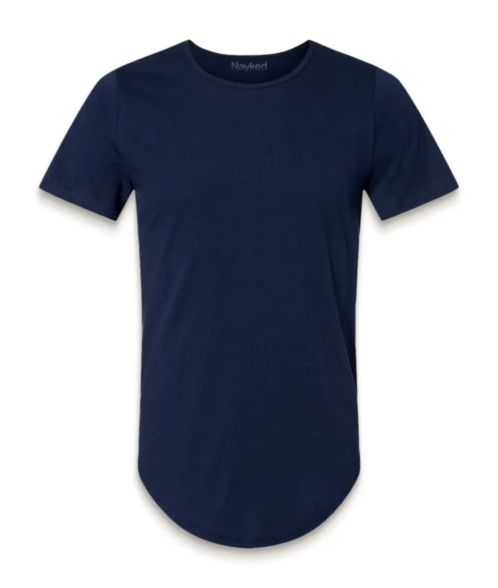 Discount Nayked Apparel Men'S Ridiculously Soft Curved Hem Urban T-Shirt