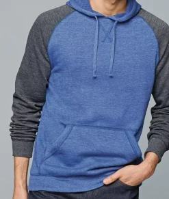Online Nayked Apparel Men'S Ridiculously Soft Fleece Raglan Hoodie