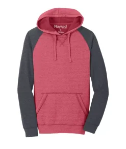Online Nayked Apparel Men'S Ridiculously Soft Fleece Raglan Hoodie