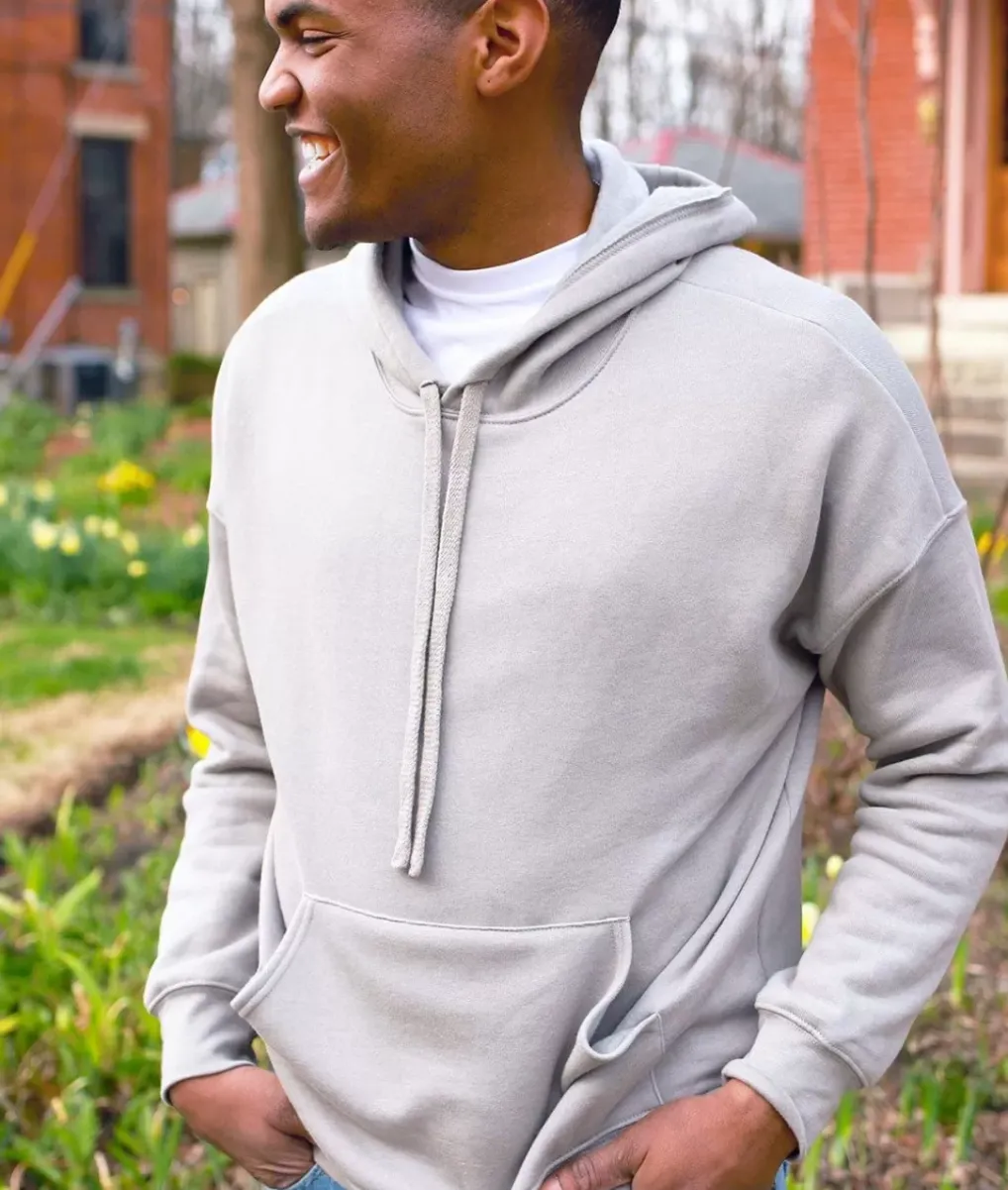 New Nayked Apparel Men'S Ridiculously Soft Fleece Pullover Hoodie