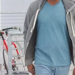 Fashion Nayked Apparel Men'S Ridiculously Soft Fleece Full-Zip Hoodie