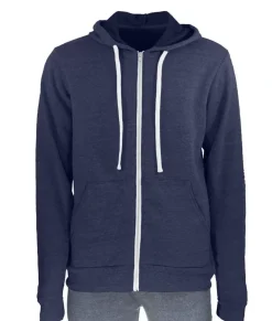 Fashion Nayked Apparel Men'S Ridiculously Soft Fleece Full-Zip Hoodie