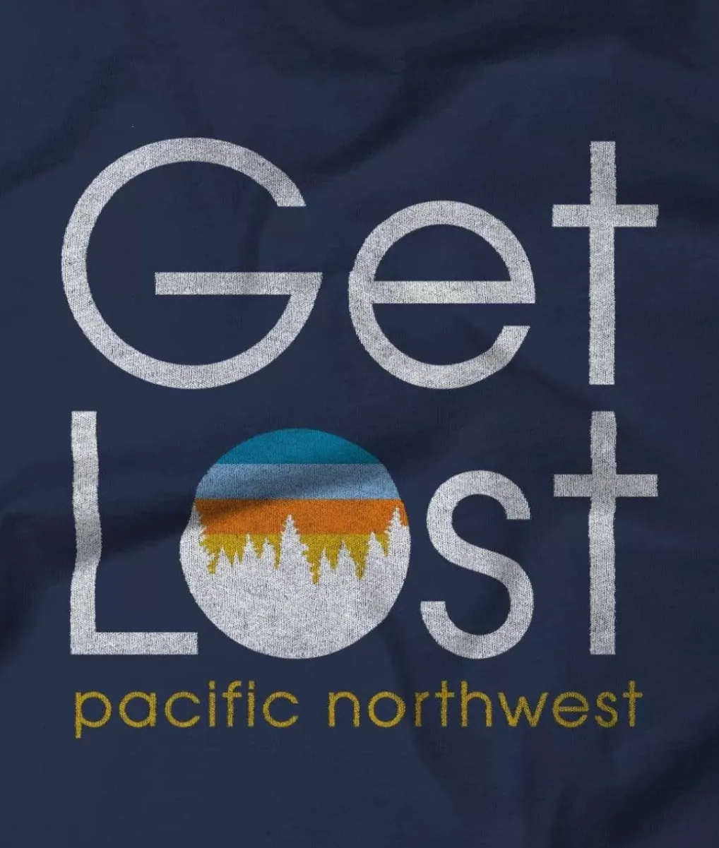 Discount Nayked Apparel Men'S Ridiculously Soft Fleece Pullover Graphic Sweatshirt | Get Lost