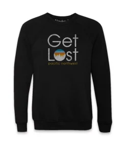 Discount Nayked Apparel Men'S Ridiculously Soft Fleece Pullover Graphic Sweatshirt | Get Lost