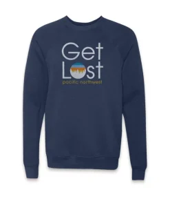 Online Nayked Apparel Men'S Ridiculously Soft Fleece Pullover Graphic Sweatshirt | Get Lost