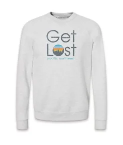 Online Nayked Apparel Men'S Ridiculously Soft Fleece Pullover Graphic Sweatshirt | Get Lost